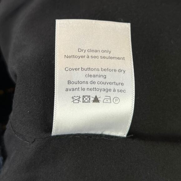 Veronica Beard Rumer Tweed Dickey Jacket in Navy Multi Size 8 - Picture 9 of 10